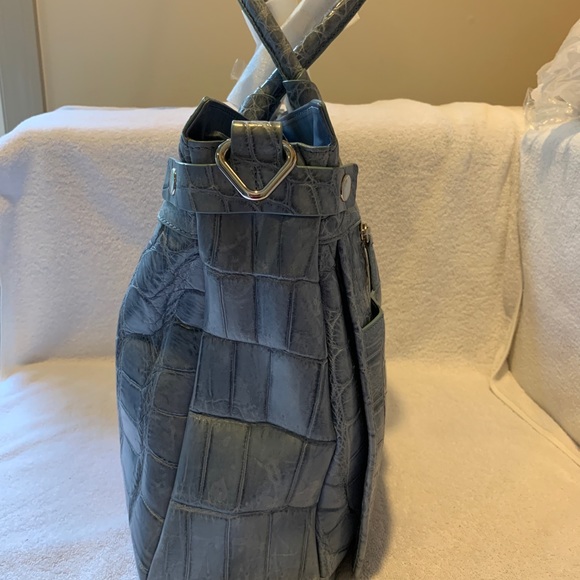 Dooney & Bourke Genuine Croco Shopper Crossbody - Picture 5 of 13